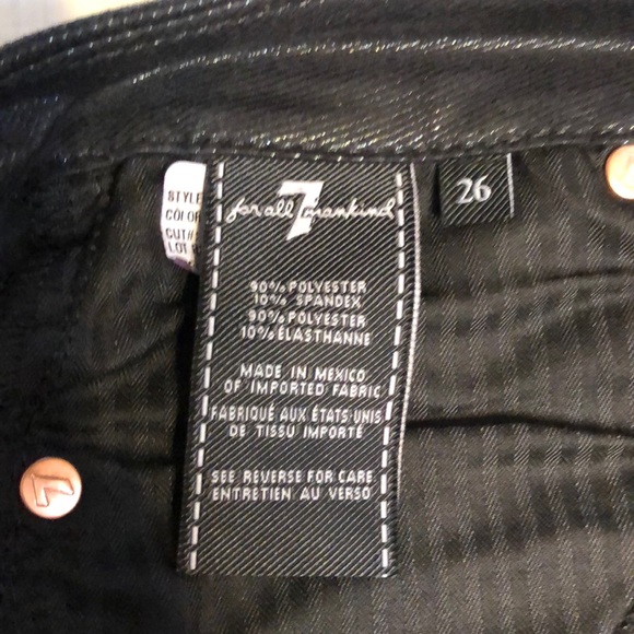 7 For All Mankind Women's Ankle Skinny Jean B1-10 - Picture 6 of 10